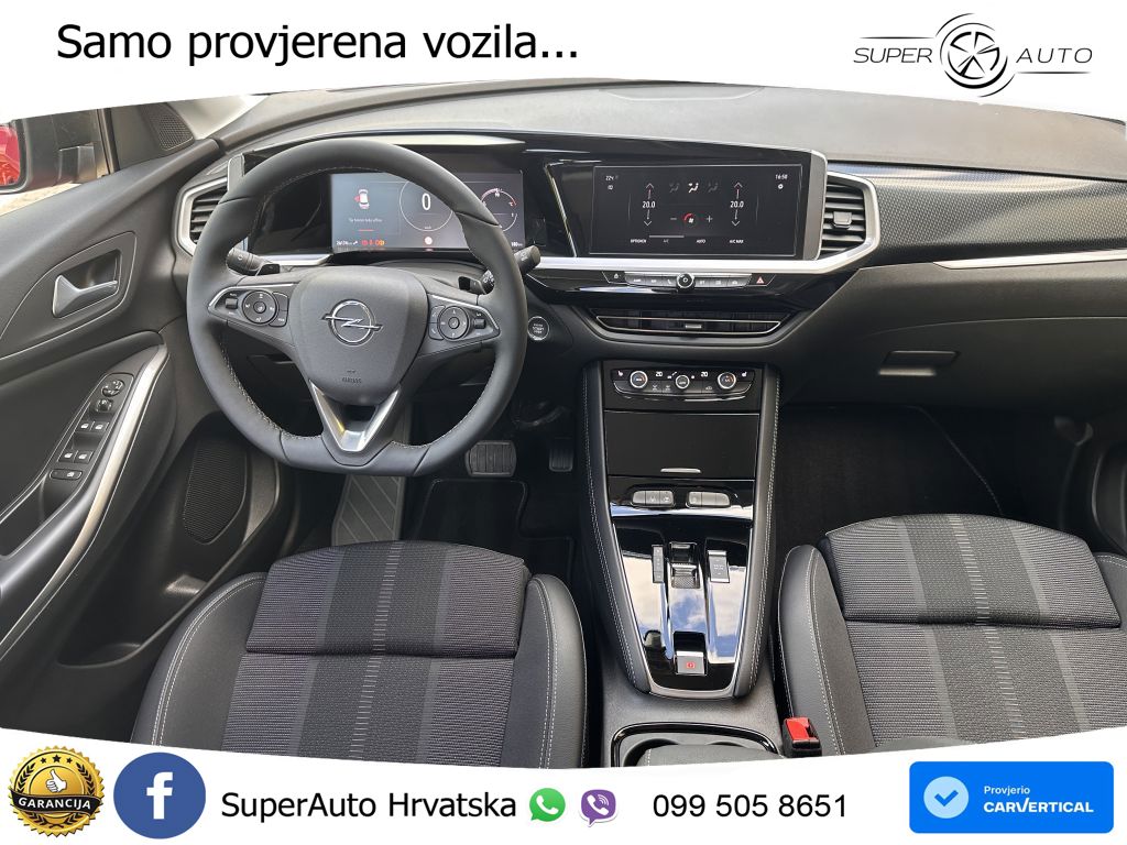Opel Grandland 1.2 Turbo (136 KS)  e-DCT GS LED+GR SJED+ACC