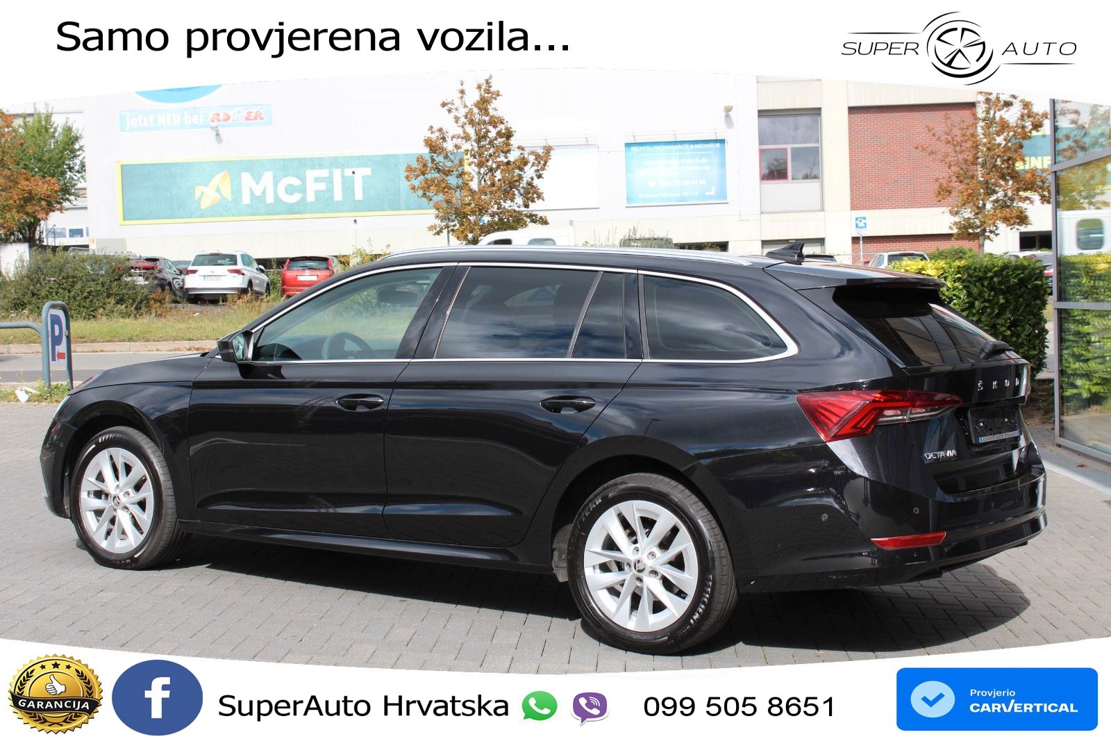 Škoda Octavia Combi 2.0 TDI (150 KS) DSG LED+GR SJED+ACC