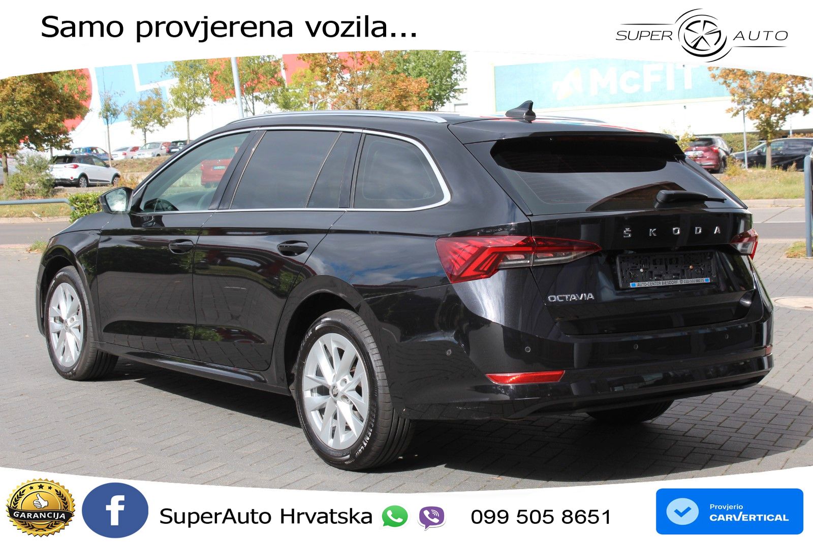 Škoda Octavia Combi 2.0 TDI (150 KS) DSG LED+GR SJED+ACC
