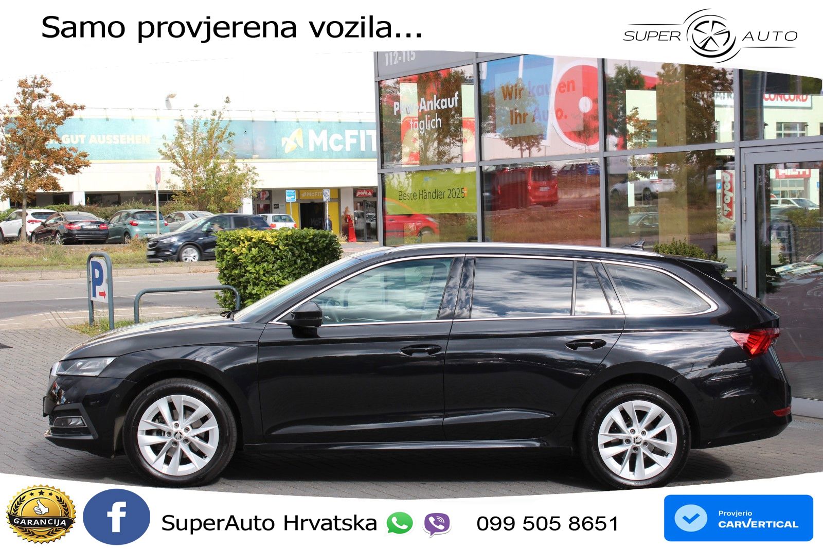 Škoda Octavia Combi 2.0 TDI (150 KS) DSG LED+GR SJED+ACC