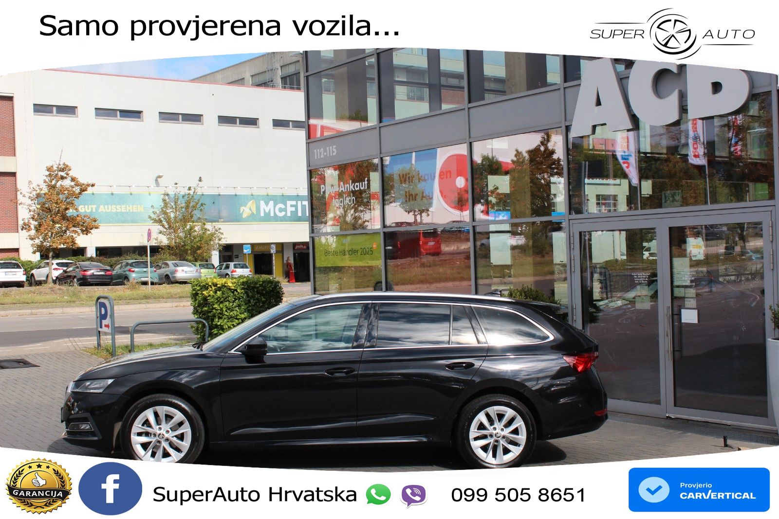 Škoda Octavia Combi 2.0 TDI (150 KS) DSG LED+GR SJED+ACC