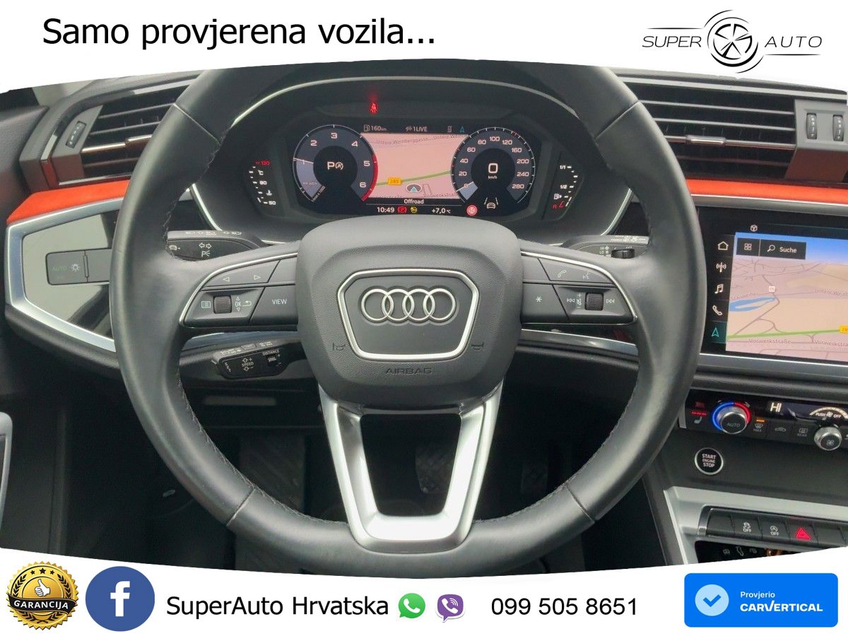 Audi Q3 35 TDI (150 KS) S tronic S line LED+GR SJED+ACC