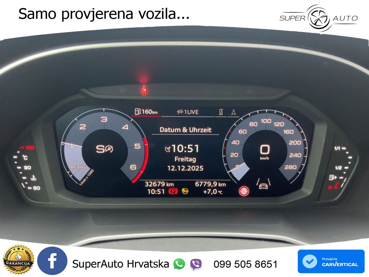 Audi Q3 35 TDI (150 KS) S tronic S line LED+GR SJED+ACC