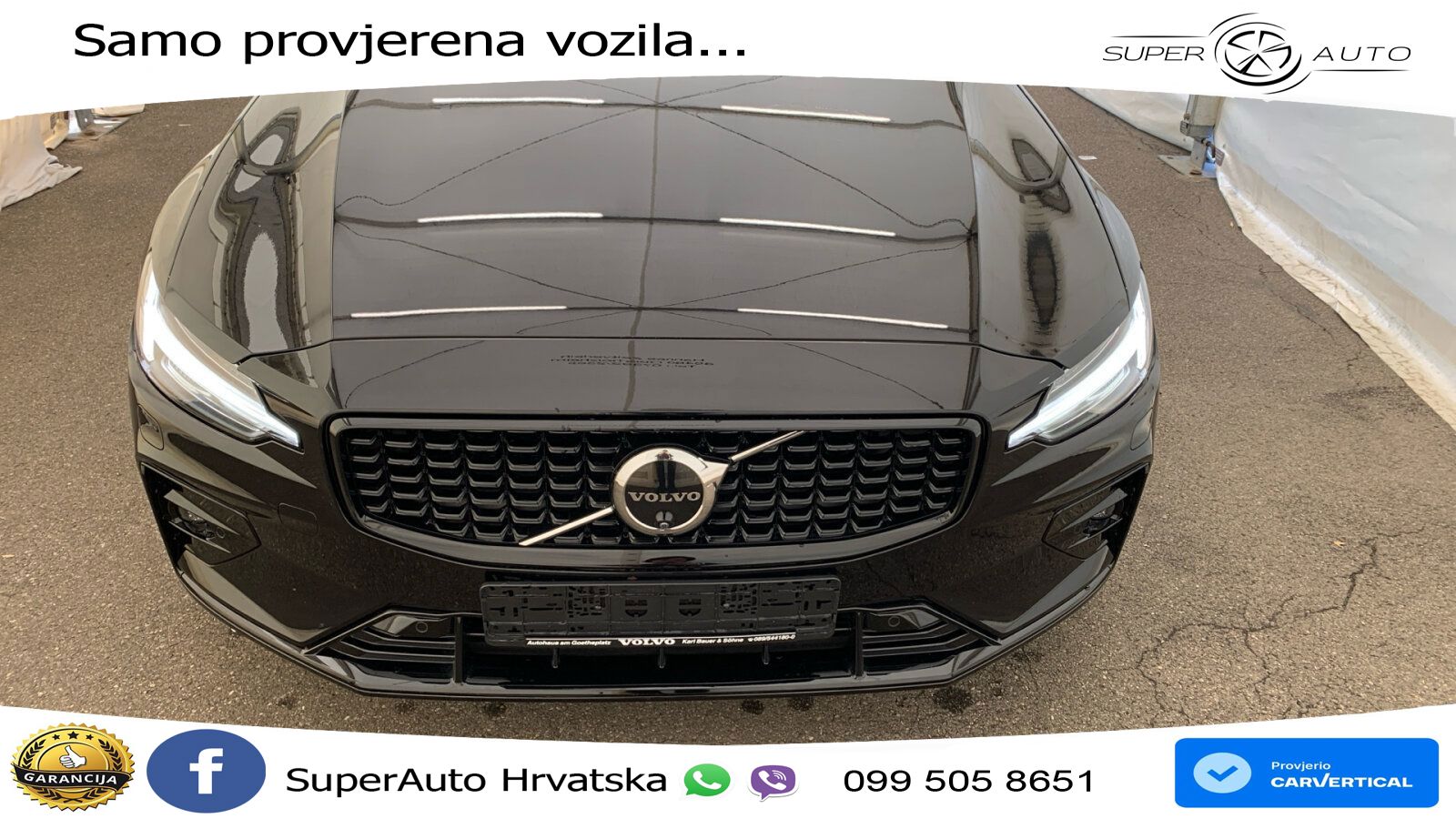 Volvo V60 2.0 B4 Benzin DCT LED+GR SJED+ACC