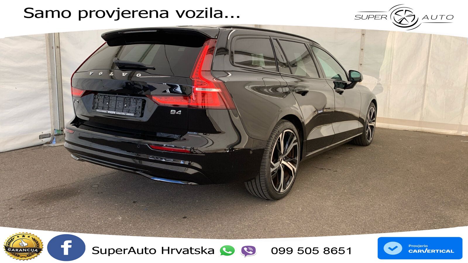 Volvo V60 2.0 B4 Benzin DCT LED+GR SJED+ACC