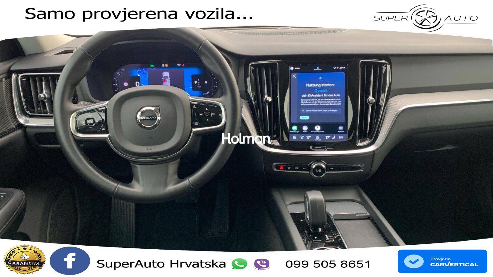 Volvo V60 2.0 B4 Benzin DCT LED+GR SJED+ACC