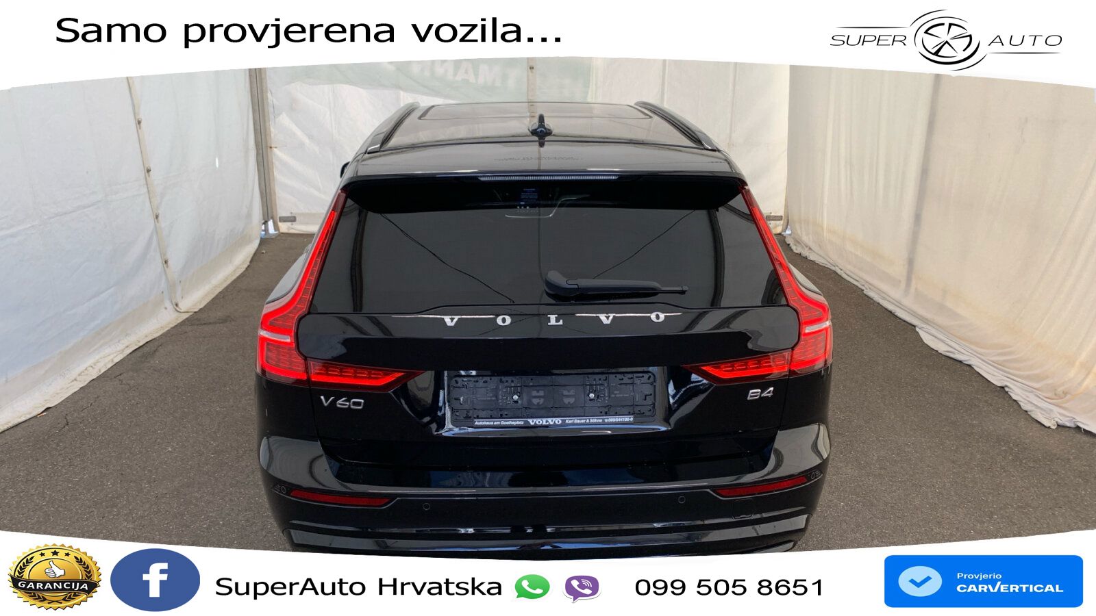 Volvo V60 2.0 B4 Benzin DCT LED+GR SJED+ACC