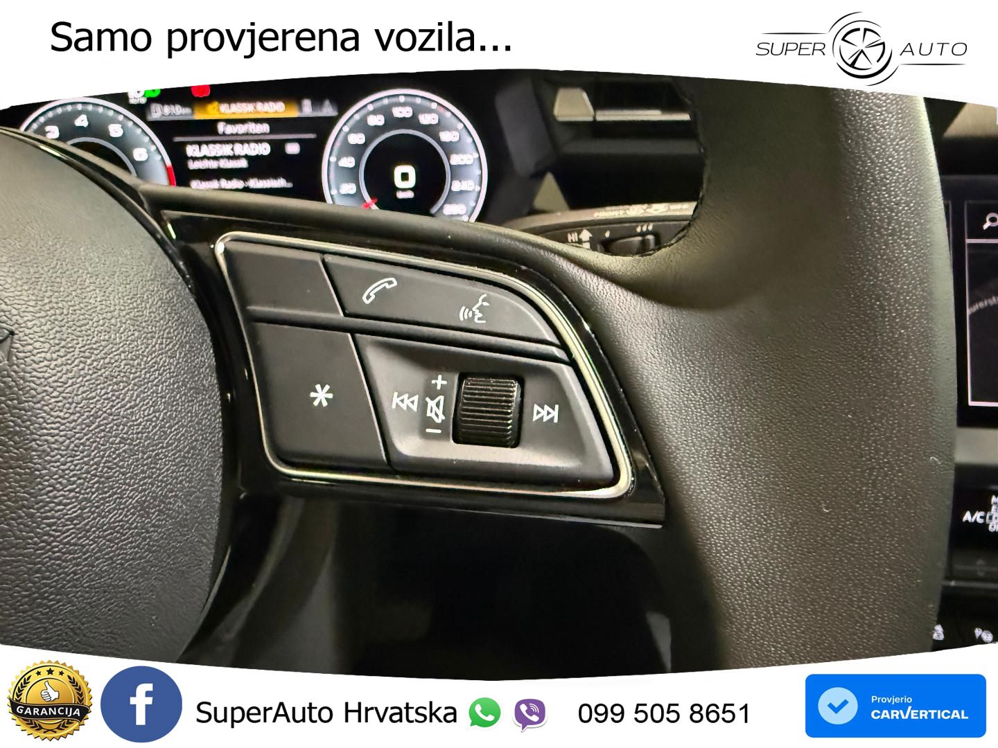 Audi A3 Sportback 30 TFSI (116 KS) Mild Hybrid S tronic LED+GR SJED+ACC