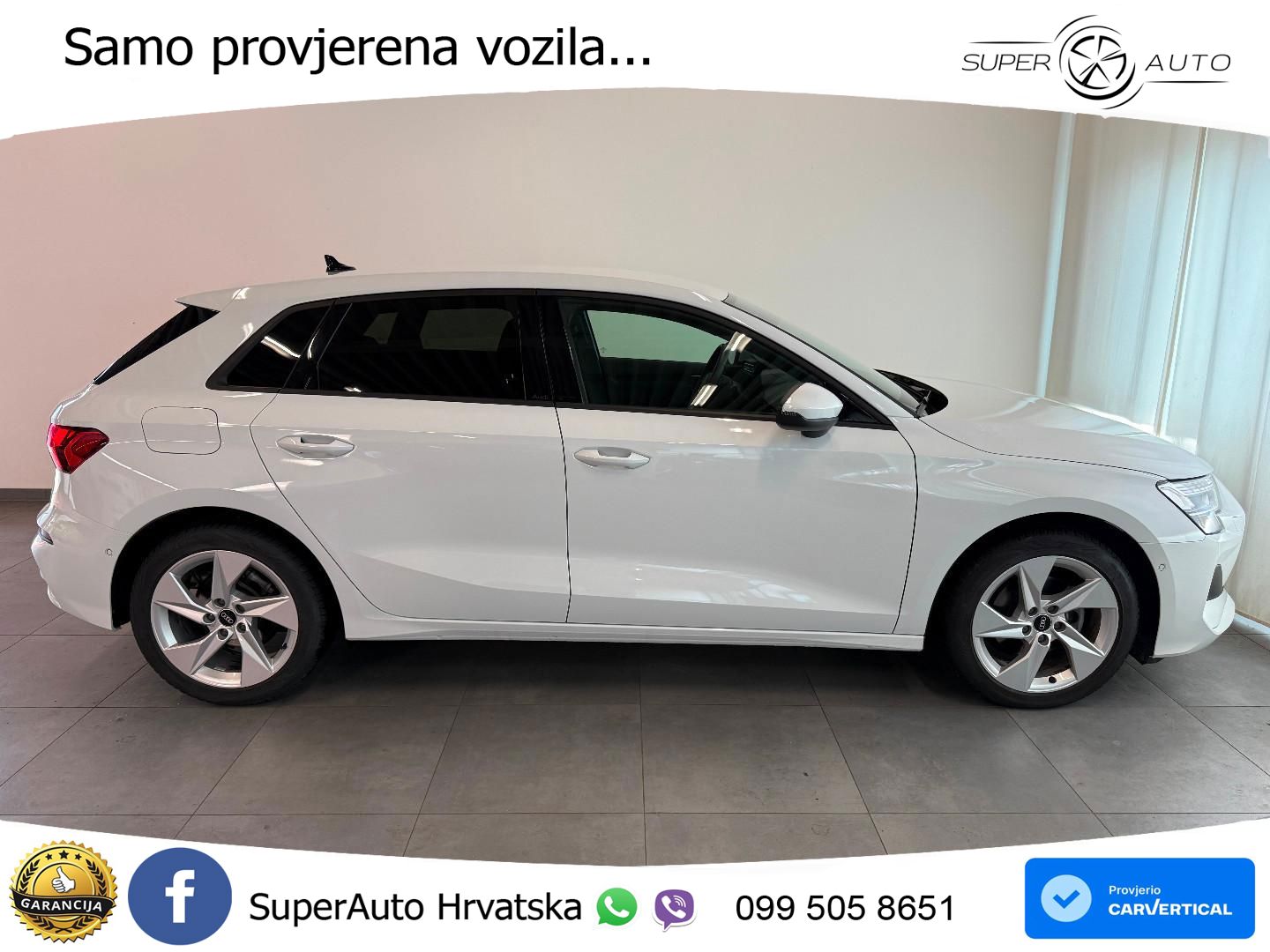 Audi A3 Sportback 30 TFSI (116 KS) Mild Hybrid S tronic LED+GR SJED+ACC