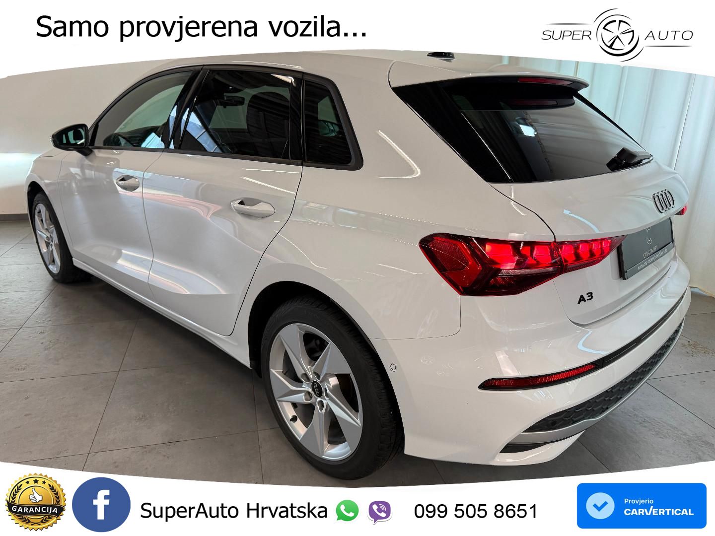 Audi A3 Sportback 30 TFSI (116 KS) Mild Hybrid S tronic LED+GR SJED+ACC