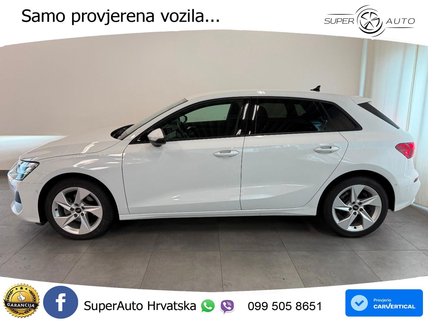 Audi A3 Sportback 30 TFSI (116 KS) Mild Hybrid S tronic LED+GR SJED+ACC
