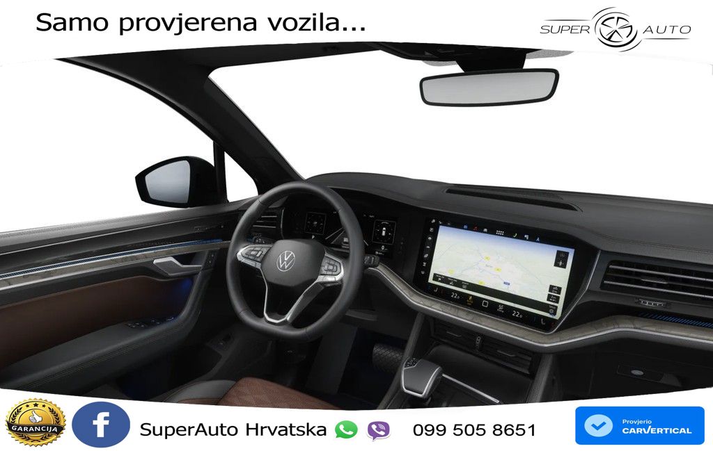 Volkswagen Touareg 3.0 V6 TDI (286 KS) 4MOTION Tiptronic ZRAČNI+ACC+GR SJED+KAM