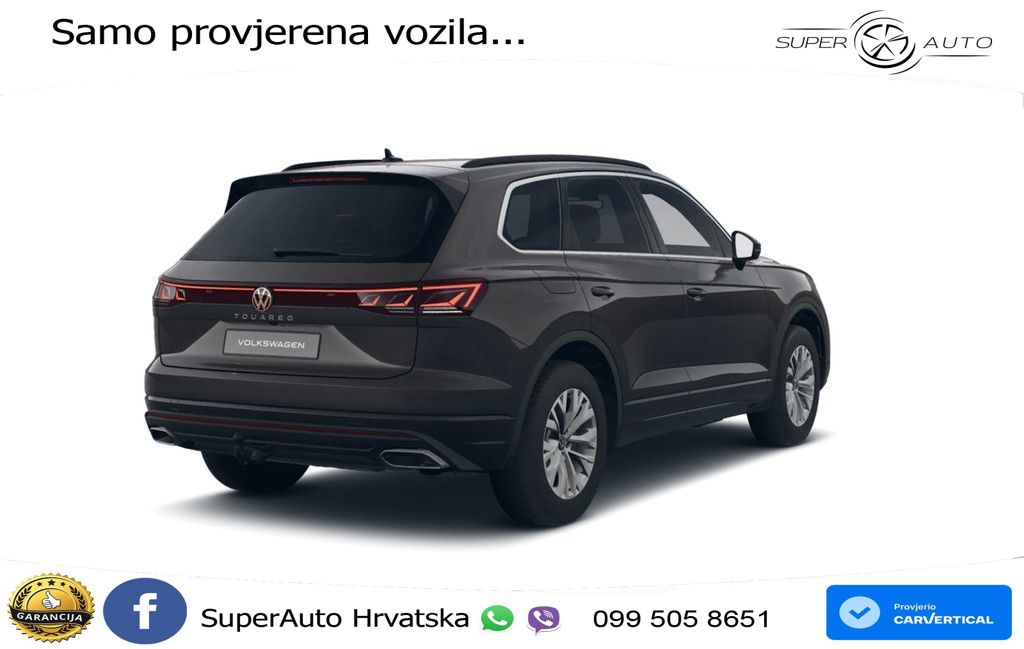 Volkswagen Touareg 3.0 V6 TDI (286 KS) 4MOTION Tiptronic ZRAČNI+ACC+GR SJED+KAM