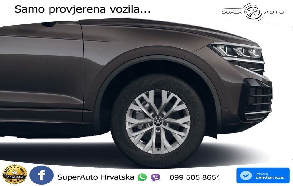 Volkswagen Touareg 3.0 V6 TDI (286 KS) 4MOTION Tiptronic ZRAČNI+ACC+GR SJED+KAM