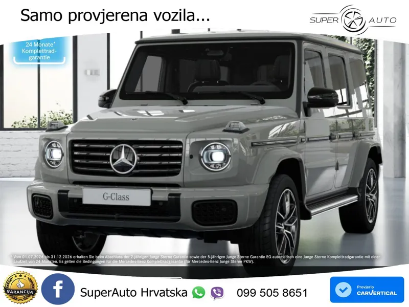 Mercedes G 450d Long (367 KS) 4MATIC 9G-TRONIC Exclusive