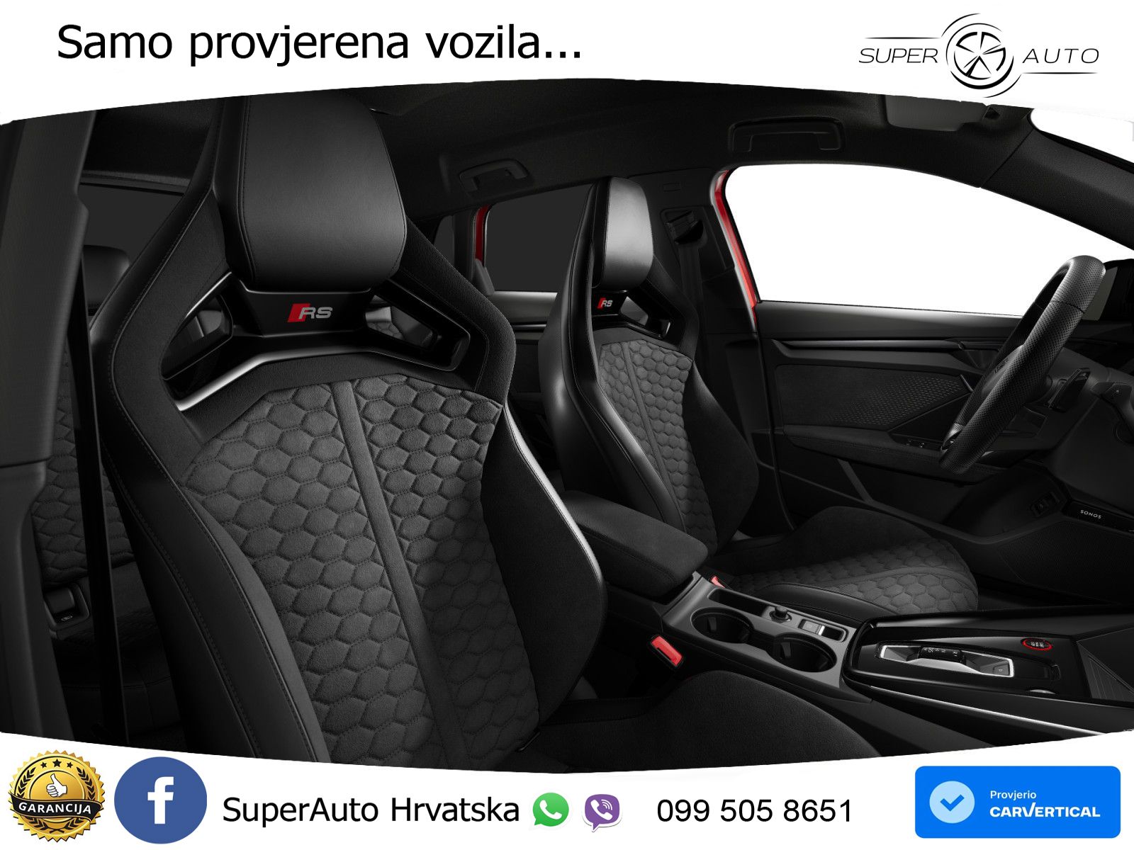 Audi RS3 Sedan 2.5 TFSI (400 KS) quattro S tronic MATRIX+GR SJED+KAM