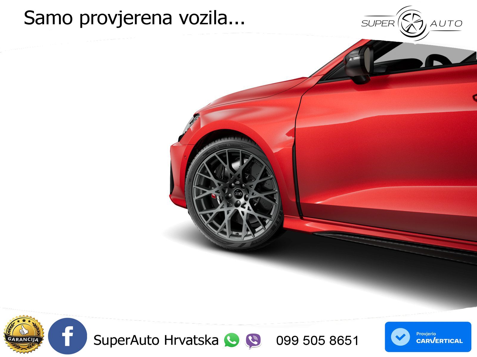 Audi RS3 Sedan 2.5 TFSI (400 KS) quattro S tronic MATRIX+GR SJED+KAM