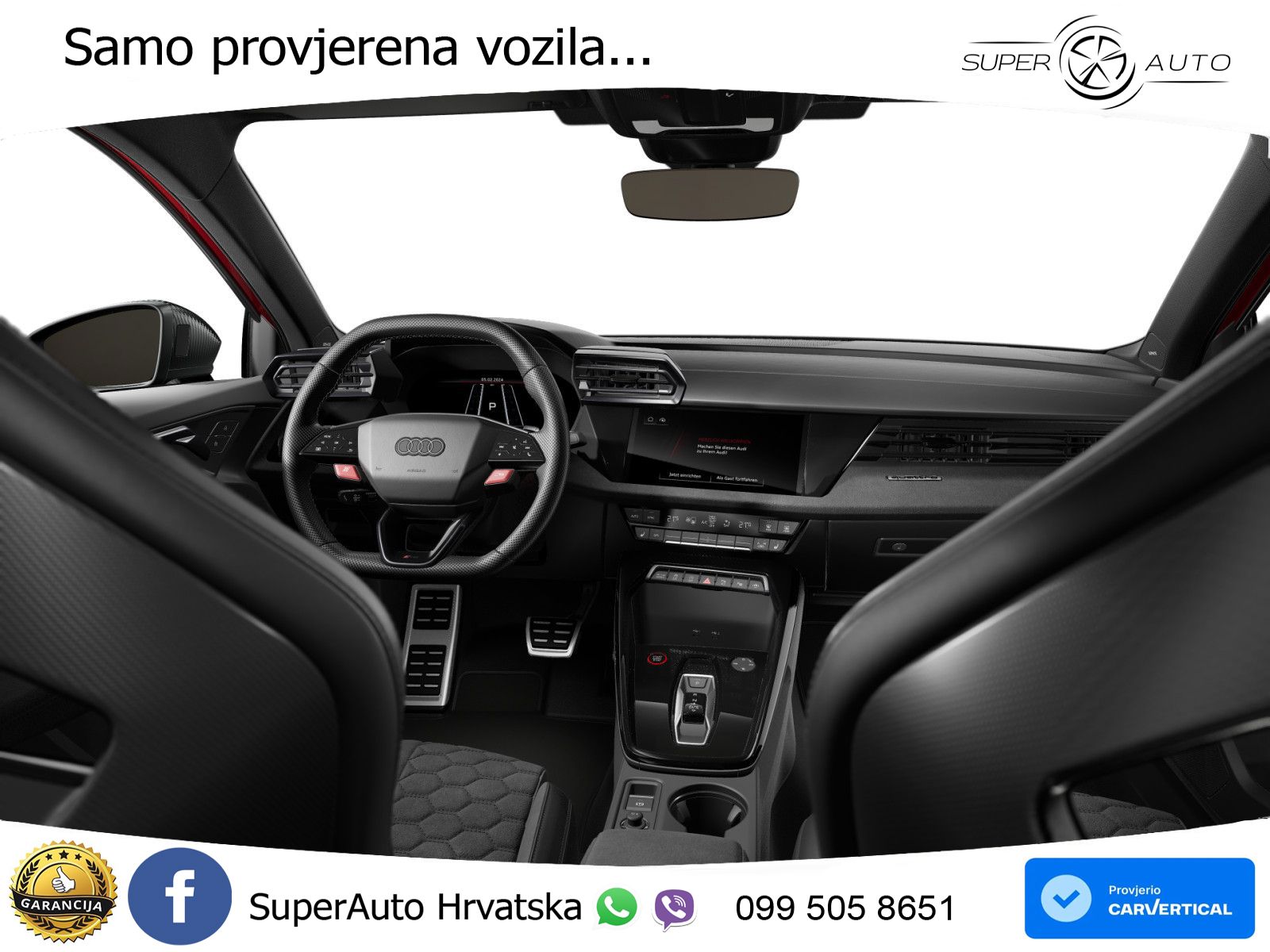 Audi RS3 Sedan 2.5 TFSI (400 KS) quattro S tronic MATRIX+GR SJED+KAM