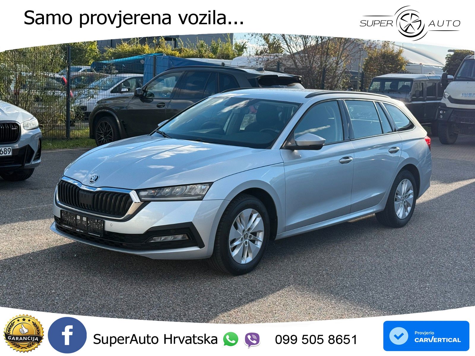 Škoda Octavia Combi 2.0 TDI (150 KS) DSG LED+GR SJED+ACC