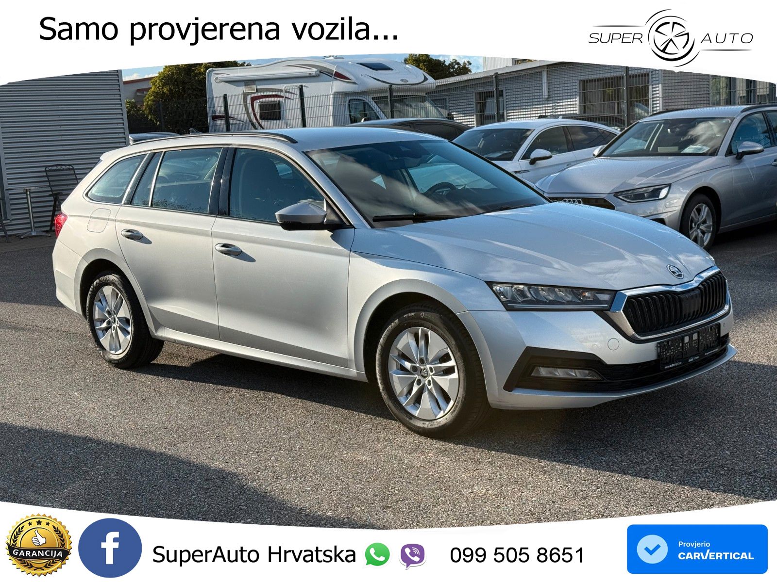 Škoda Octavia Combi 2.0 TDI (150 KS) DSG LED+GR SJED+ACC