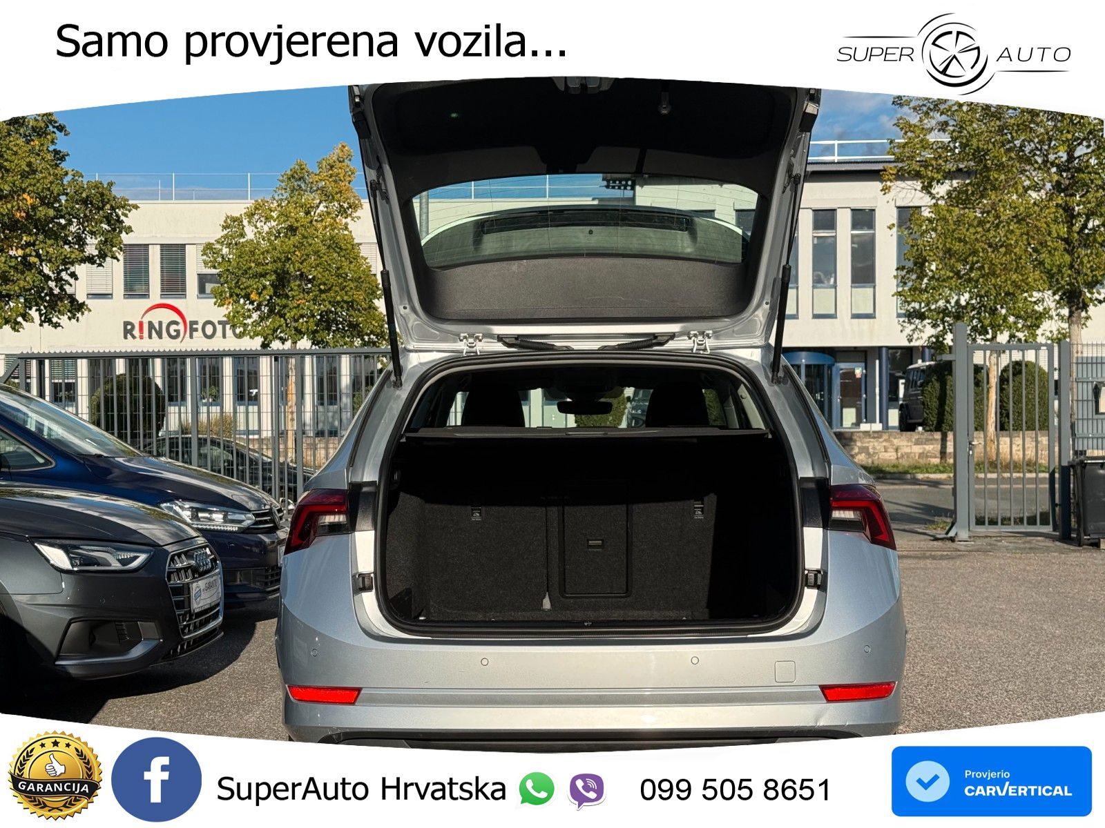 Škoda Octavia Combi 2.0 TDI (150 KS) DSG LED+GR SJED+ACC