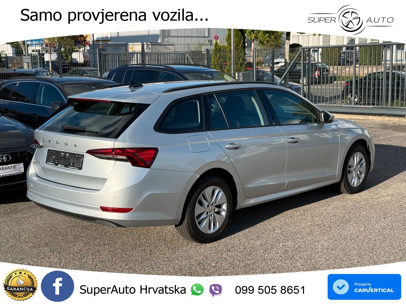 Škoda Octavia Combi 2.0 TDI (150 KS) DSG LED+GR SJED+ACC