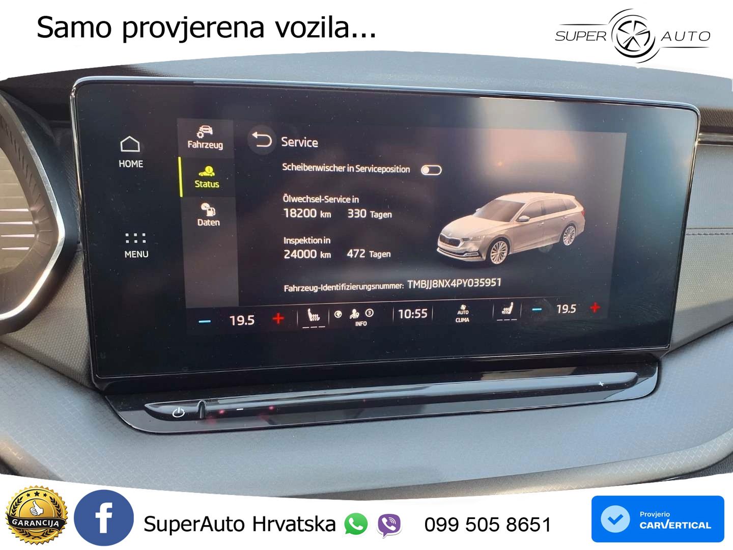 Škoda Octavia Combi 2.0 TDI (150 KS) DSG LED+GR SJED+ACC