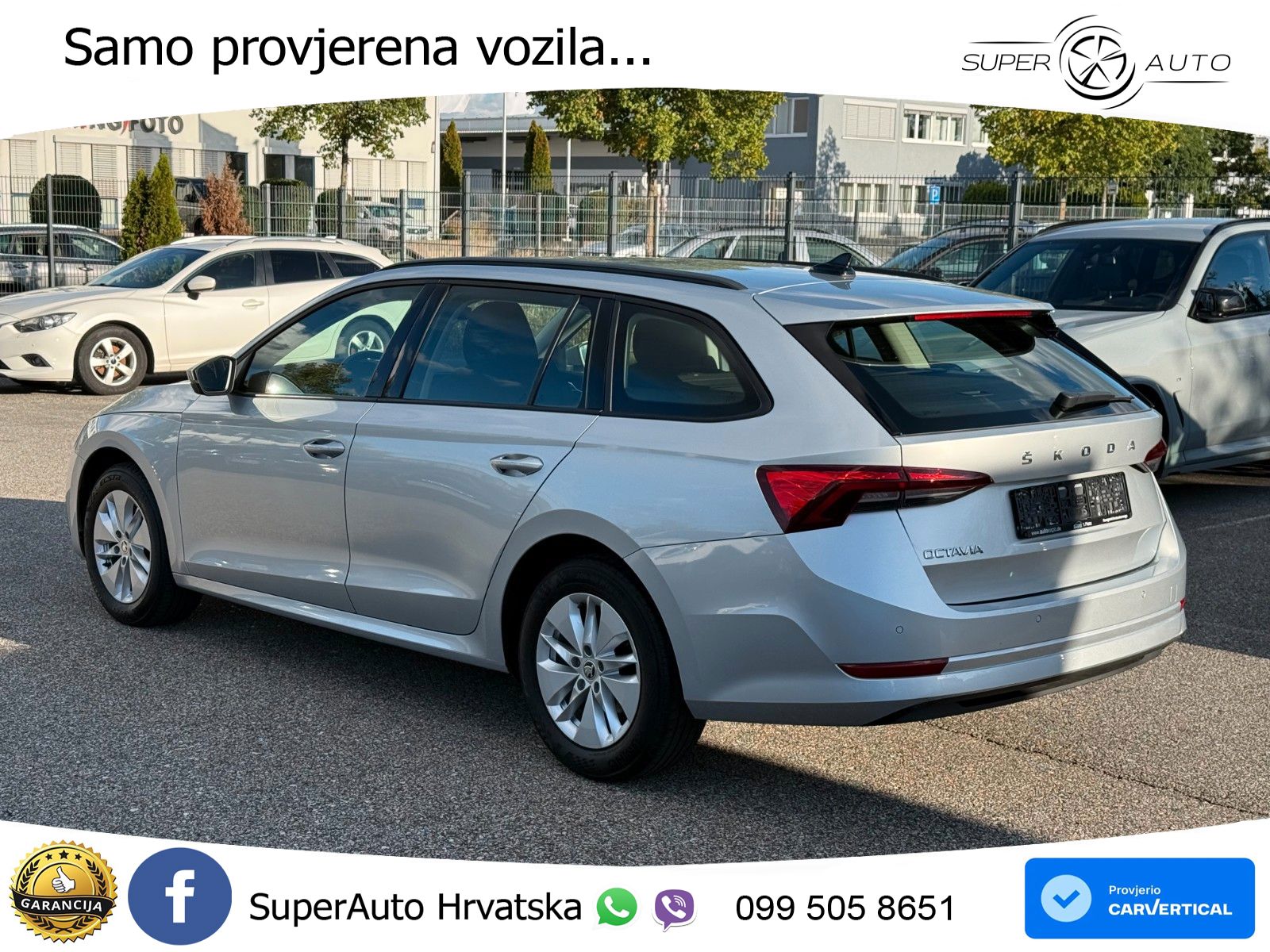 Škoda Octavia Combi 2.0 TDI (150 KS) DSG LED+GR SJED+ACC