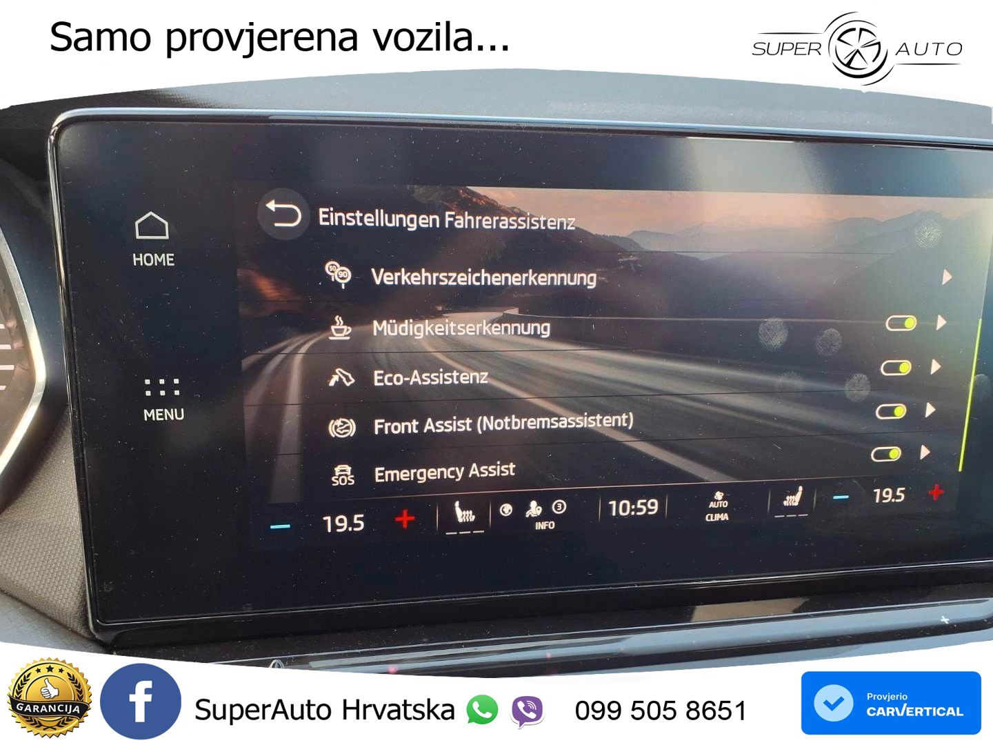 Škoda Octavia Combi 2.0 TDI (150 KS) DSG LED+GR SJED+ACC