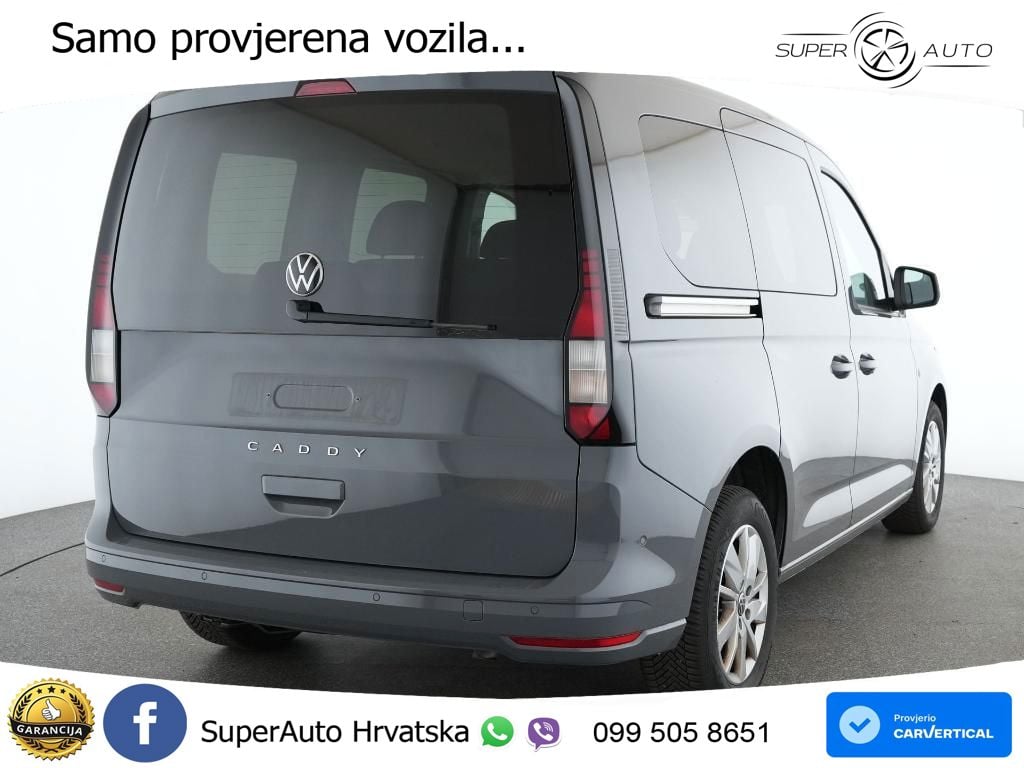 Volkswagen Caddy Life ACC AUT Navi PDC SitzH Virtual 122 KS