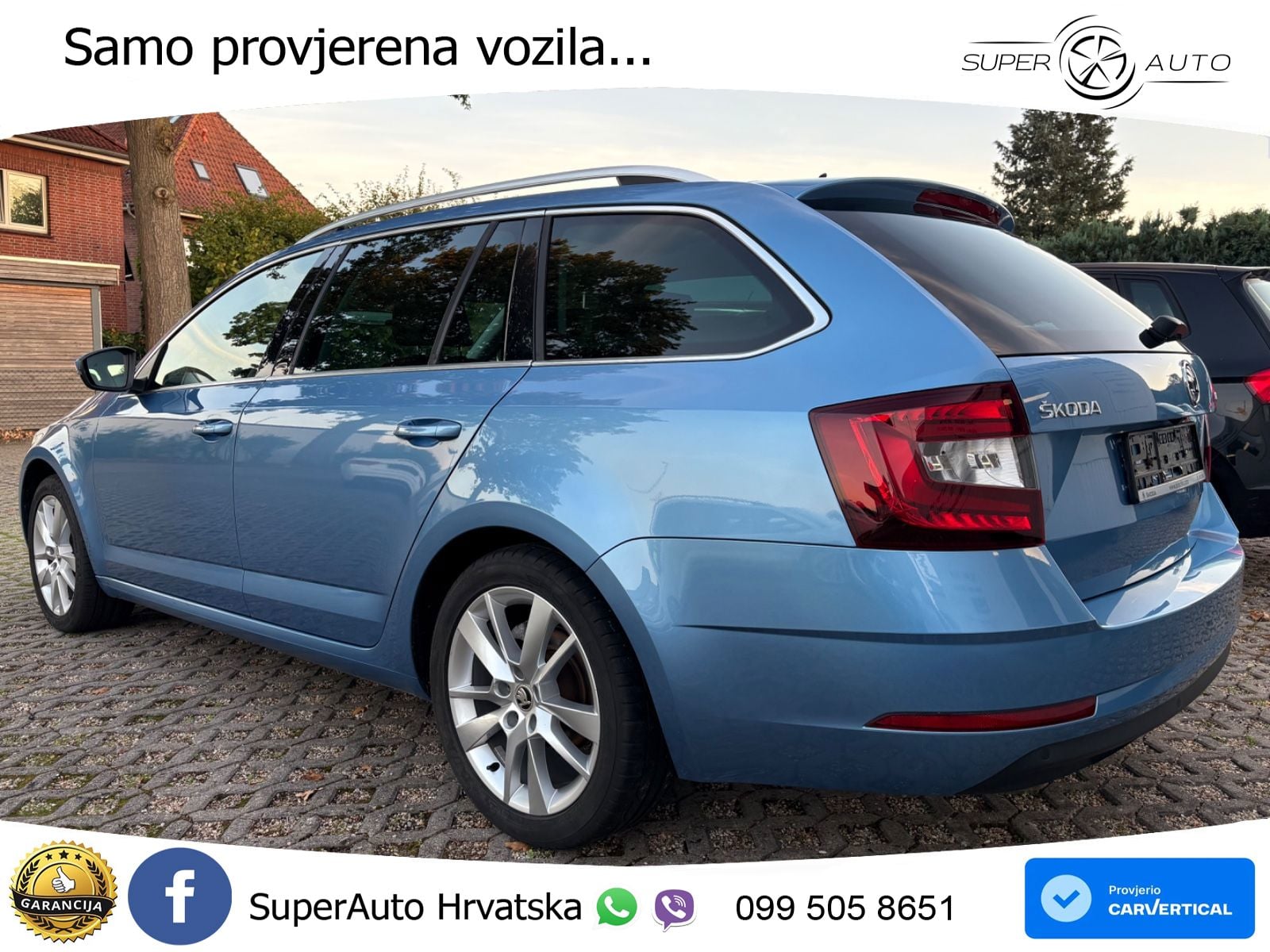 Škoda Octavia Combi 2.0 TDI (150 KS) LED+GR SJED+ACC