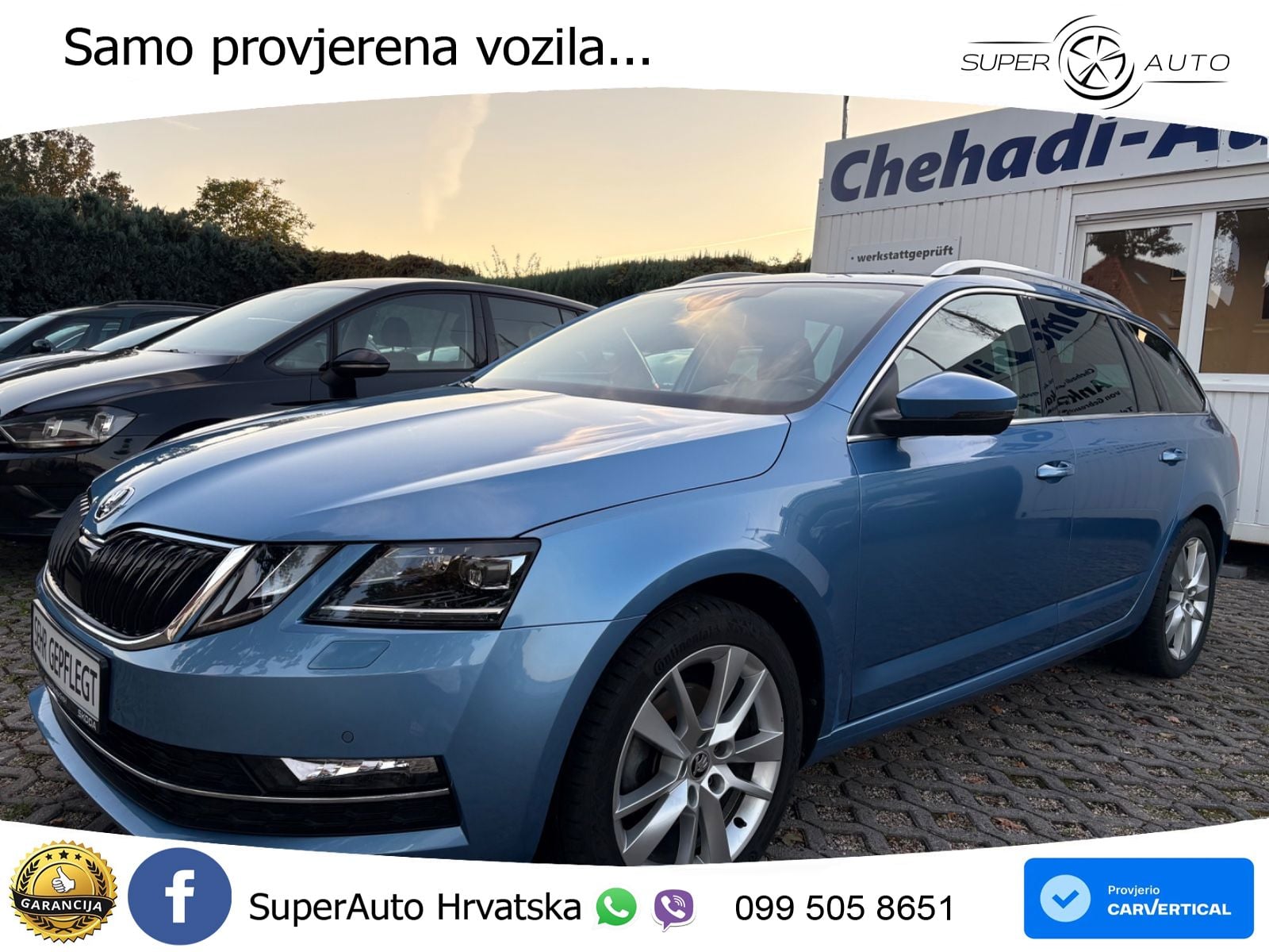 Škoda Octavia Combi 2.0 TDI (150 KS) LED+GR SJED+ACC