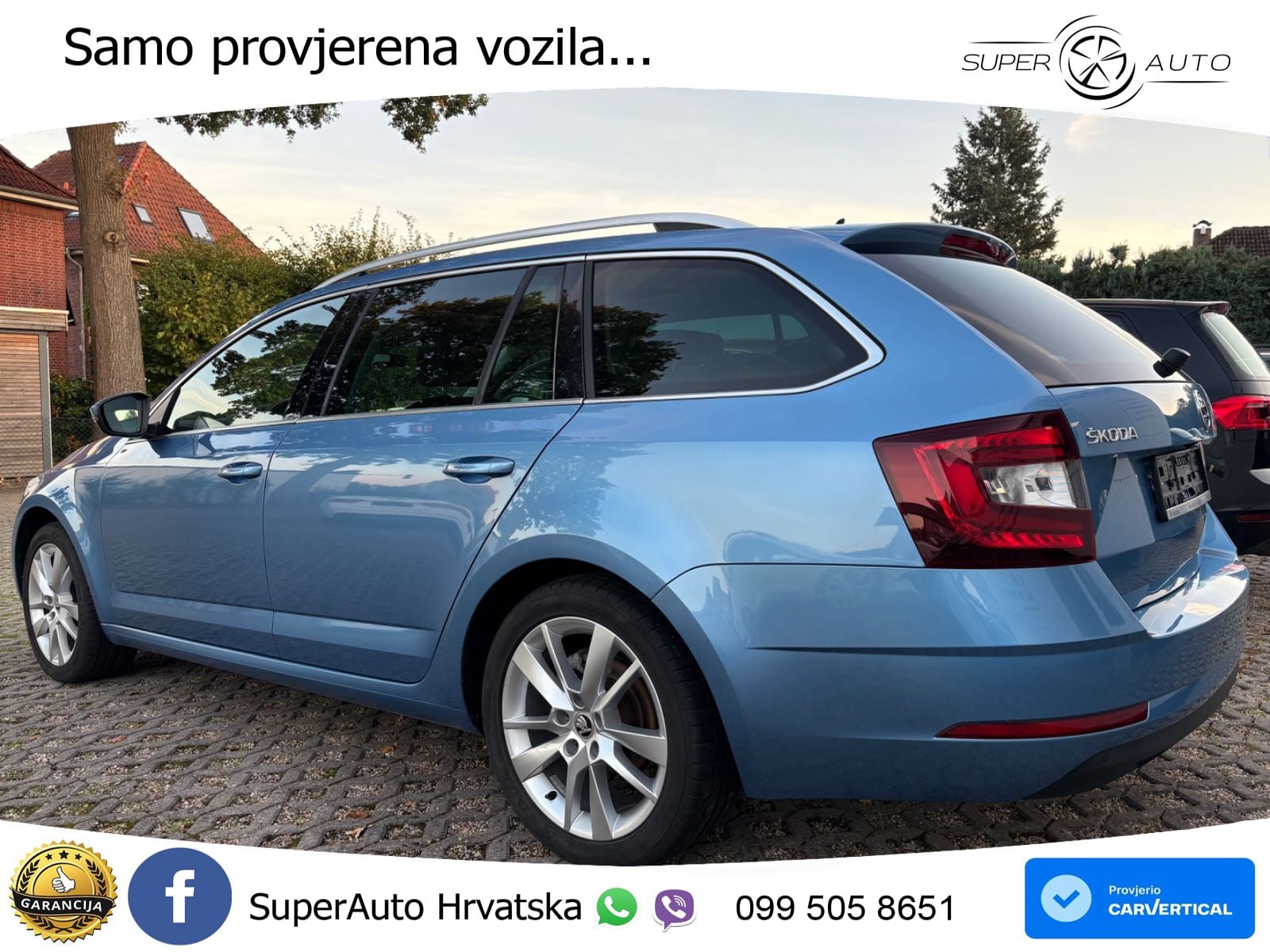 Škoda Octavia Combi 2.0 TDI (150 KS) LED+GR SJED+ACC