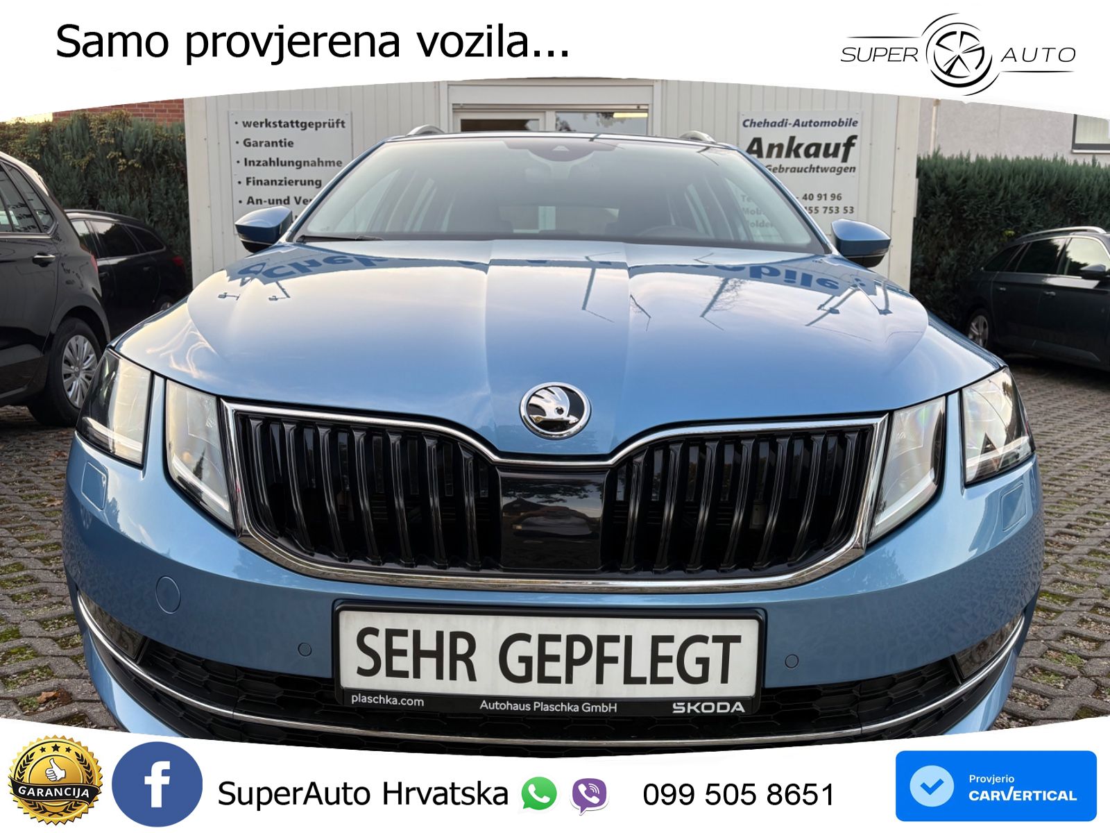 Škoda Octavia Combi 2.0 TDI (150 KS) LED+GR SJED+ACC