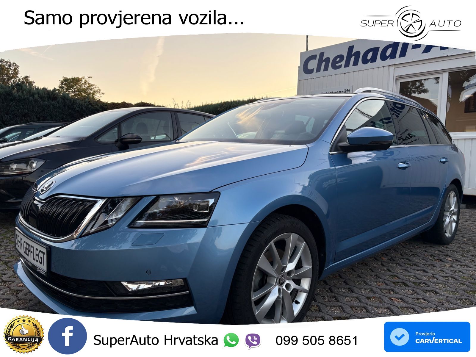 Škoda Octavia Combi 2.0 TDI (150 KS) LED+GR SJED+ACC