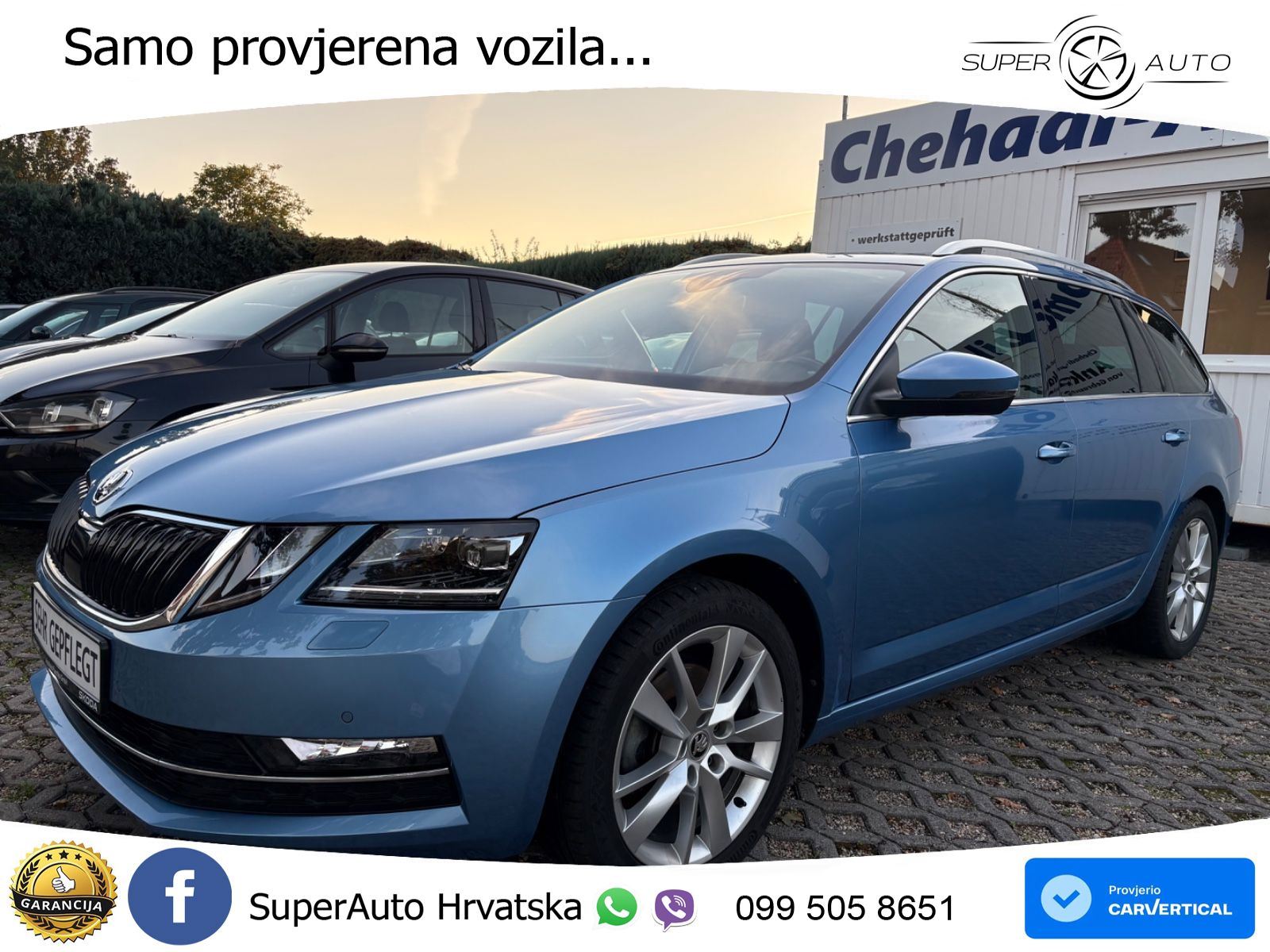 Škoda Octavia Combi 2.0 TDI (150 KS) LED+GR SJED+ACC