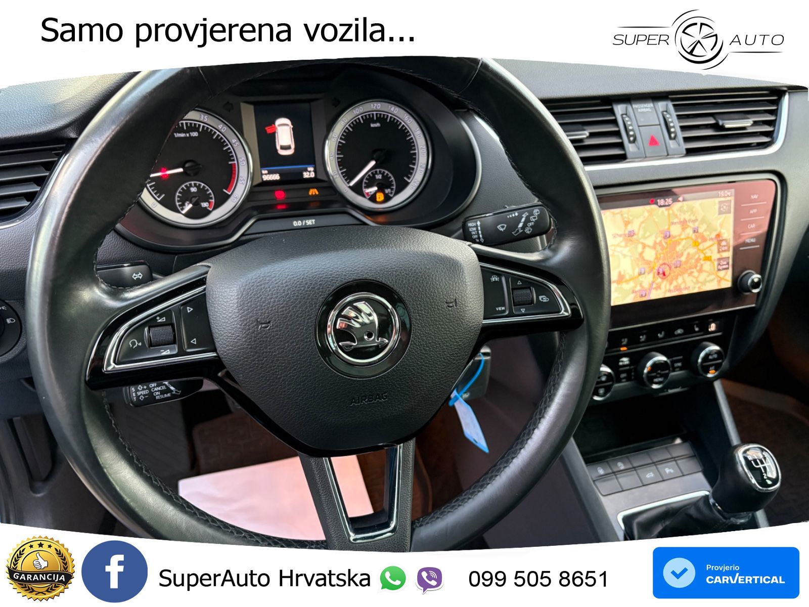 Škoda Octavia Combi 2.0 TDI (150 KS) LED+GR SJED+ACC