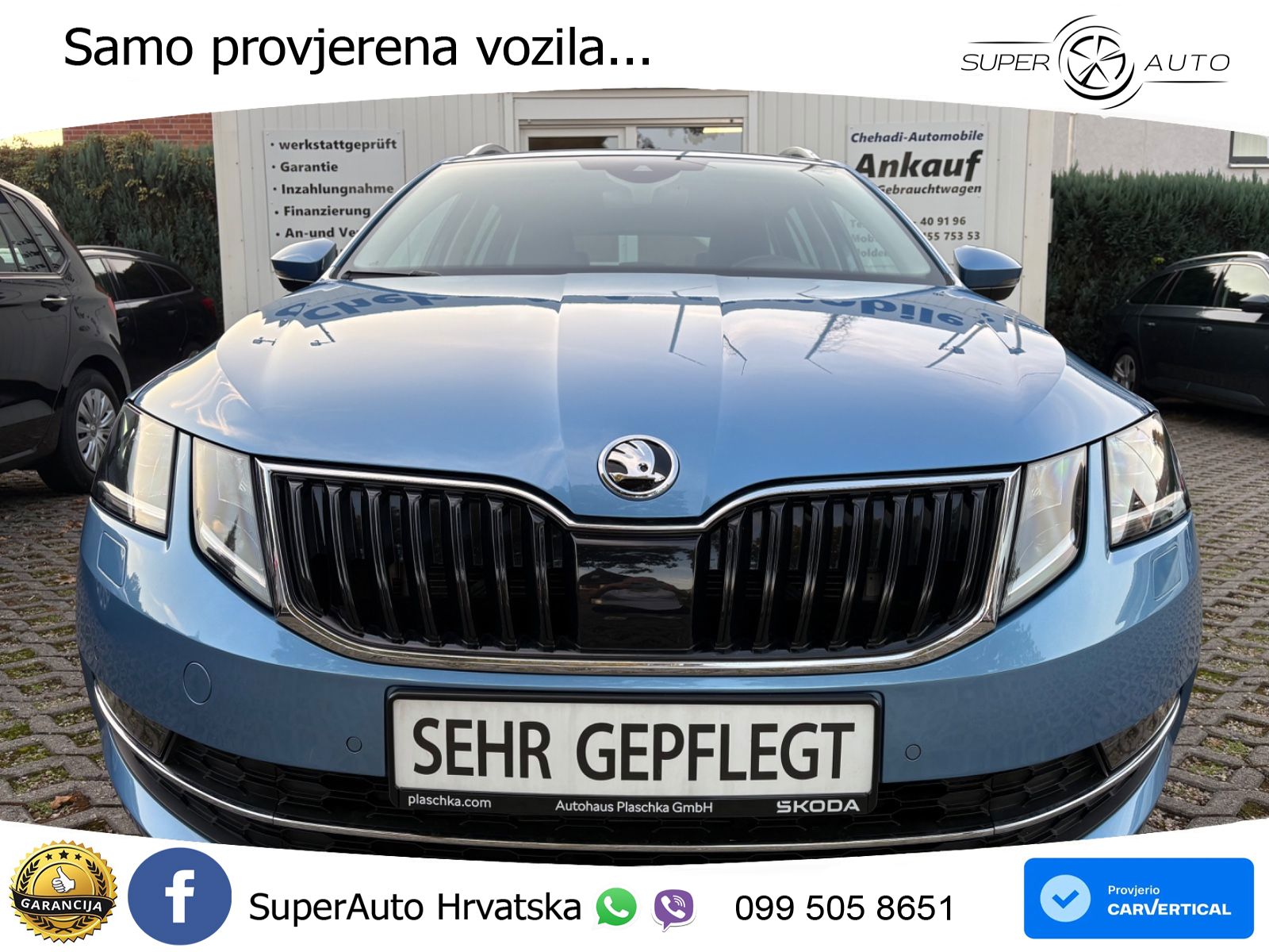 Škoda Octavia Combi 2.0 TDI (150 KS) LED+GR SJED+ACC