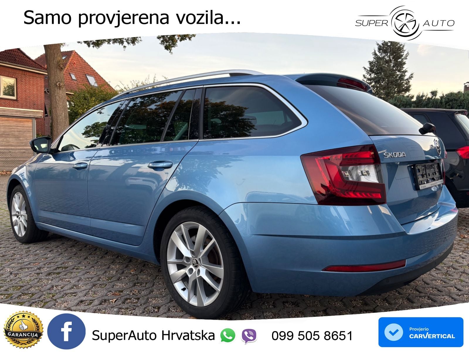 Škoda Octavia Combi 2.0 TDI (150 KS) LED+GR SJED+ACC