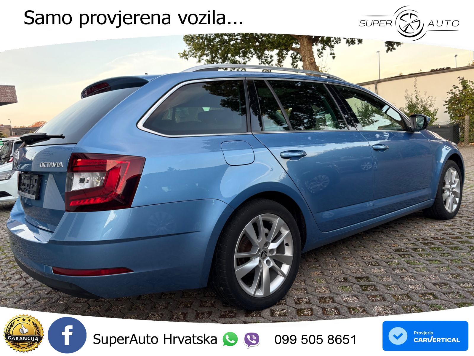 Škoda Octavia Combi 2.0 TDI (150 KS) LED+GR SJED+ACC