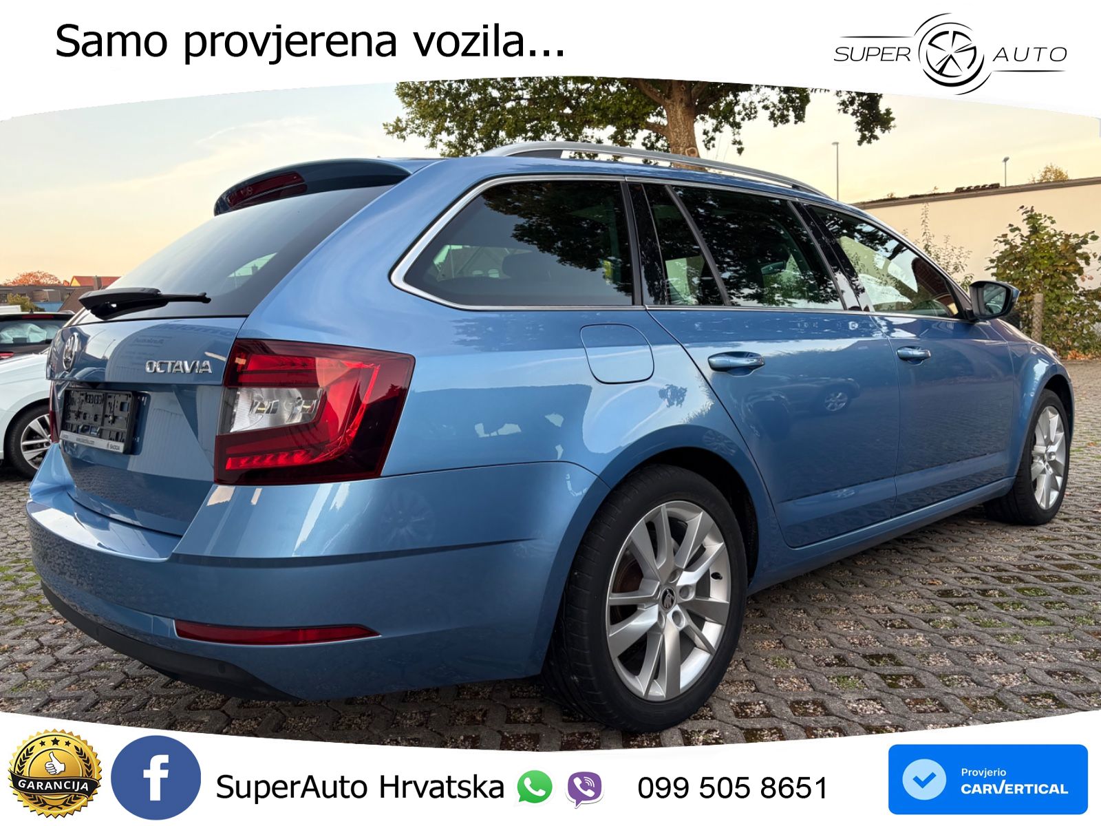 Škoda Octavia Combi 2.0 TDI (150 KS) LED+GR SJED+ACC