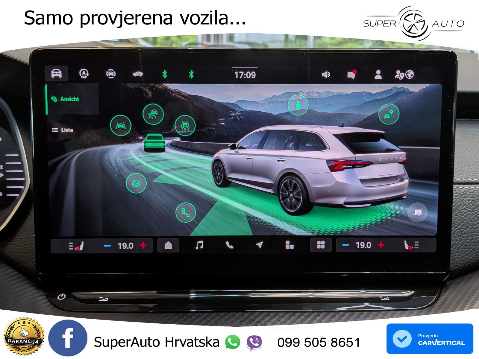Škoda Octavia Combi 1.5 TSI (150 KS) DSG SportLine LED+GR SJED+ACC