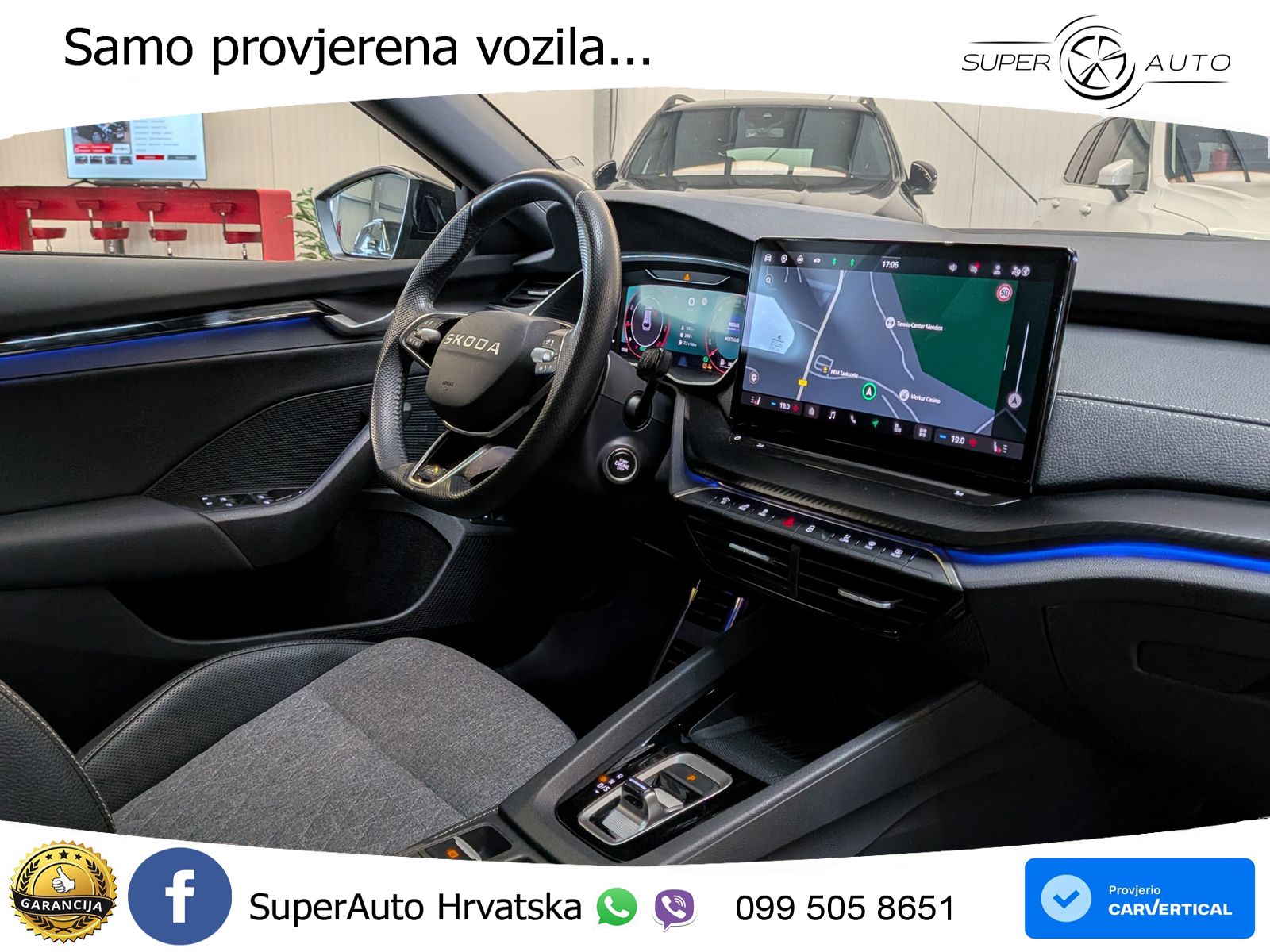 Škoda Octavia Combi 1.5 TSI (150 KS) DSG SportLine LED+GR SJED+ACC