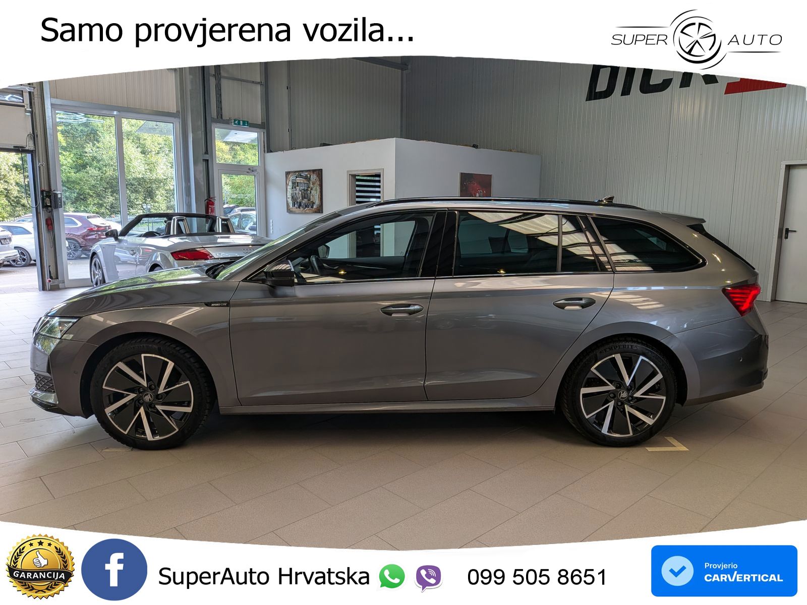Škoda Octavia Combi 1.5 TSI (150 KS) DSG SportLine LED+GR SJED+ACC