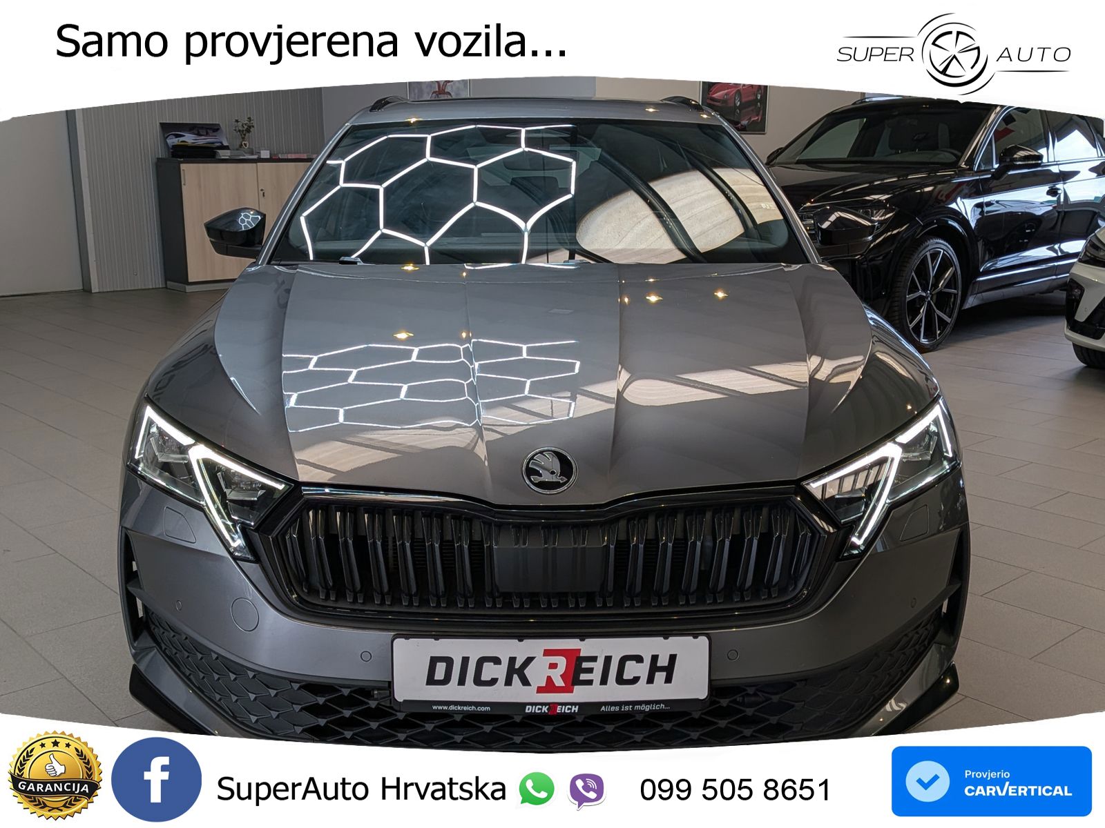 Škoda Octavia Combi 1.5 TSI (150 KS) DSG SportLine LED+GR SJED+ACC