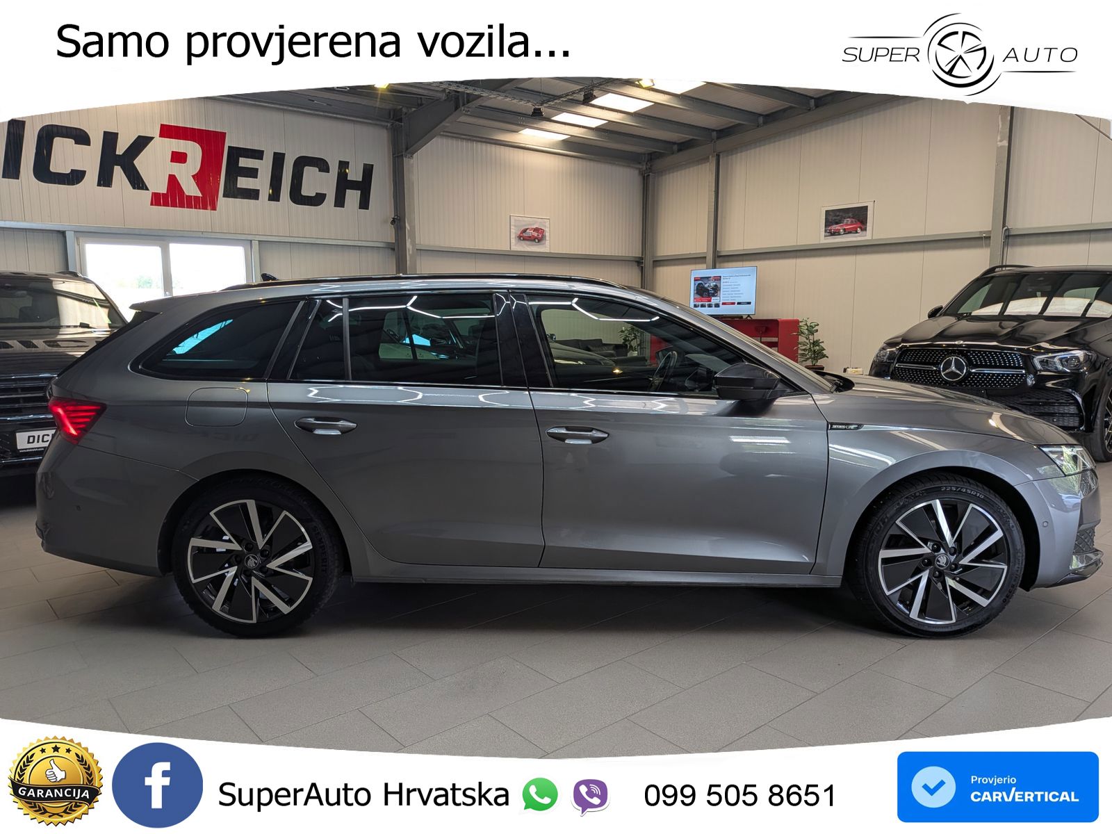 Škoda Octavia Combi 1.5 TSI (150 KS) DSG SportLine LED+GR SJED+ACC