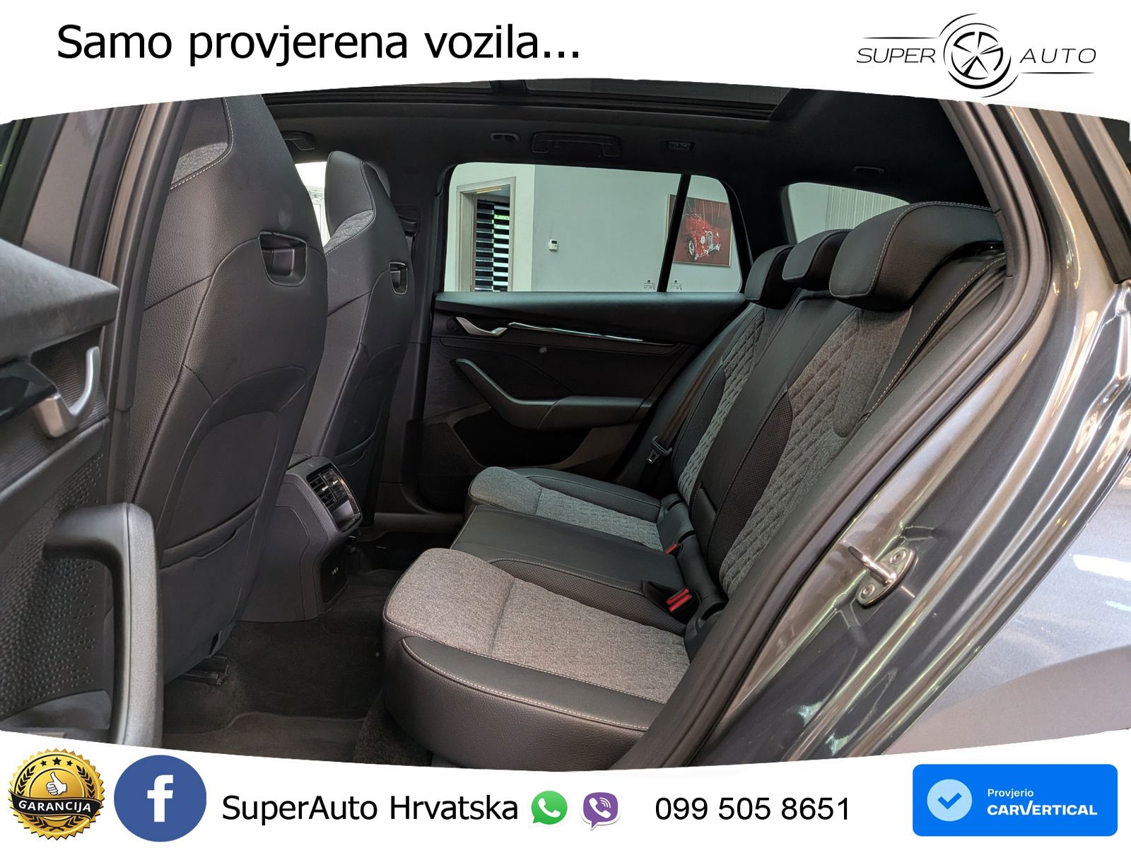 Škoda Octavia Combi 1.5 TSI (150 KS) DSG SportLine LED+GR SJED+ACC