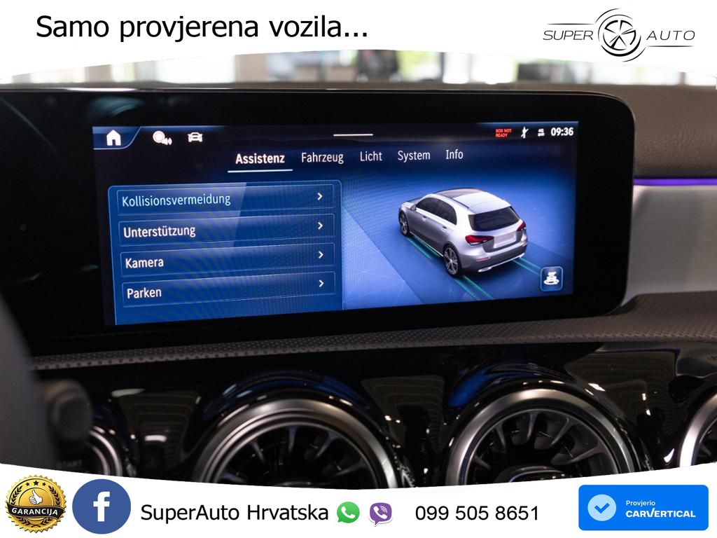 Mercedes-Benz A 200d 8G-DCT AMG LED+GR SJED+ACC