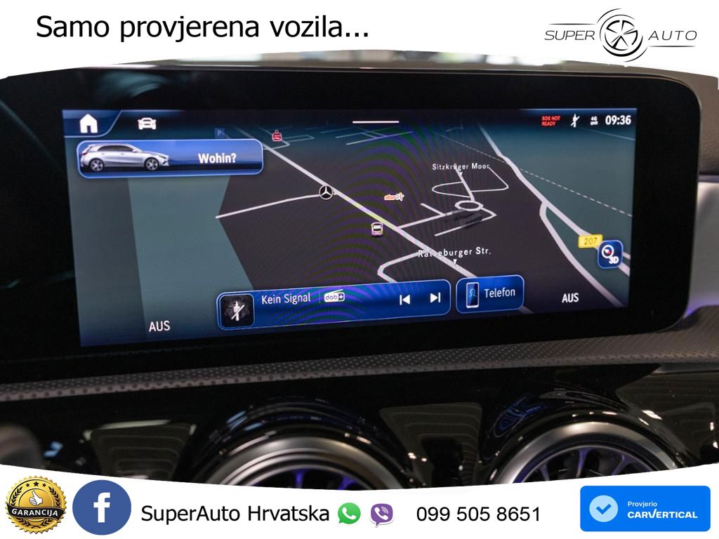 Mercedes-Benz A 200d 8G-DCT AMG LED+GR SJED+ACC