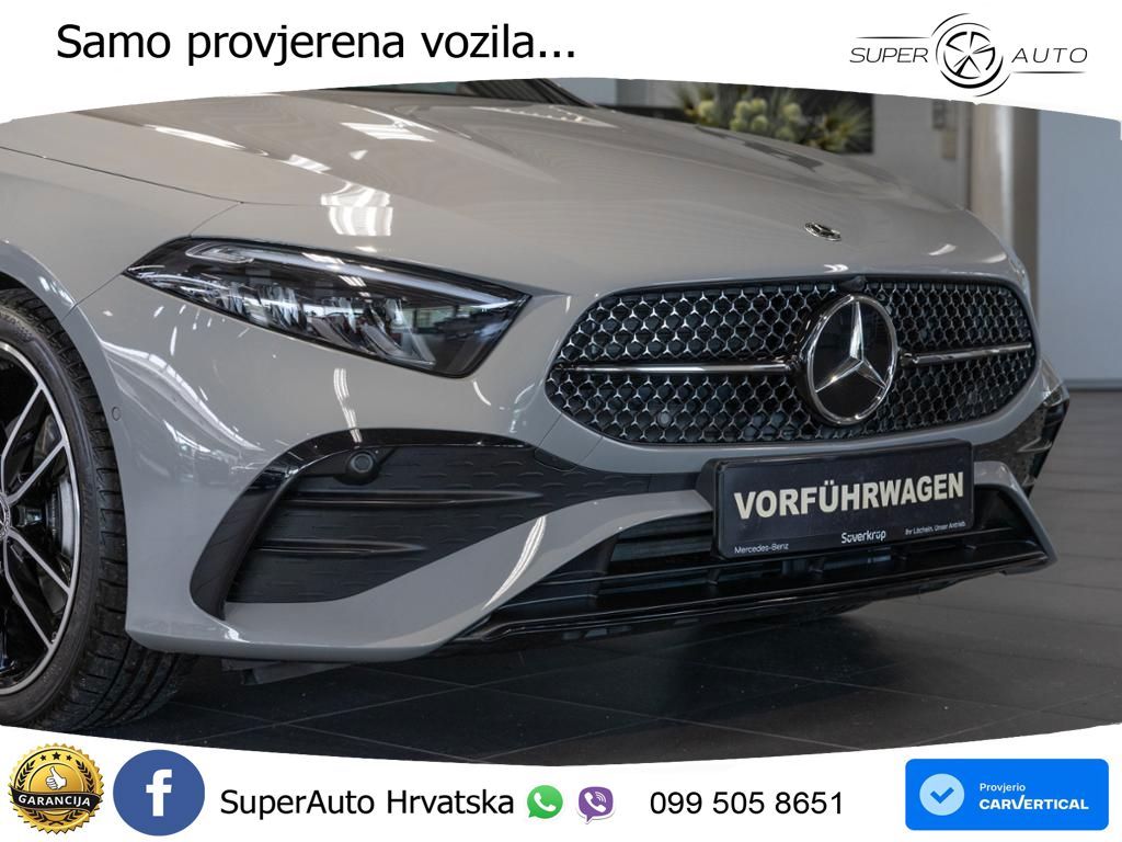 Mercedes-Benz A 200d 8G-DCT AMG LED+GR SJED+ACC